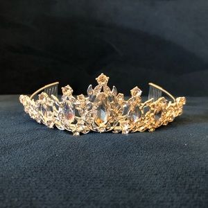 Silver Jeweled Crown